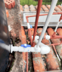 Instalación de tubería pvc